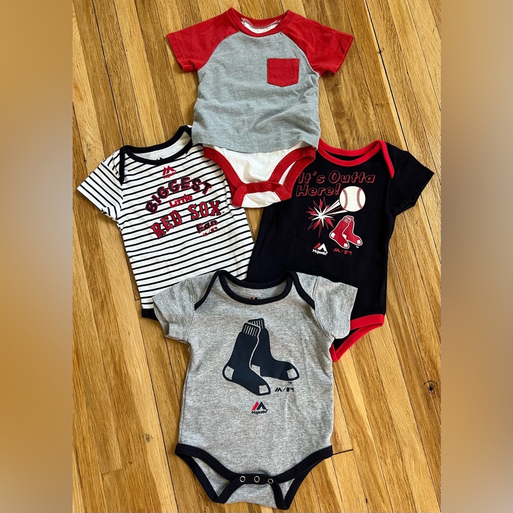 Baby Baseball Fan Onesies (3-6 months)